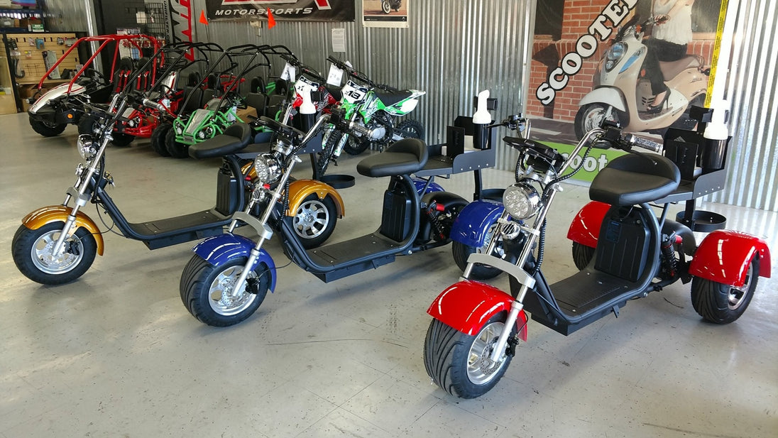14 STX - FAT TIRE Rebel Trike Golf Scooter - EliteCore Athletics