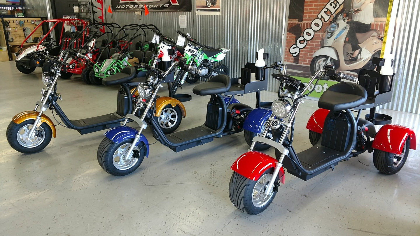 14 STX - FAT TIRE Rebel Trike Golf Scooter - EliteCore Athletics