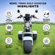 14 STX - FAT TIRE Rebel Trike Golf Scooter - EliteCore Athletics
