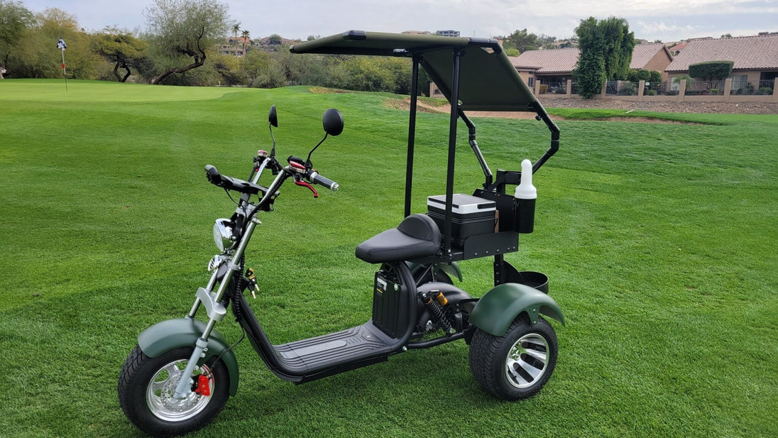 14 STX - FAT TIRE Rebel Trike Golf Scooter - EliteCore Athletics