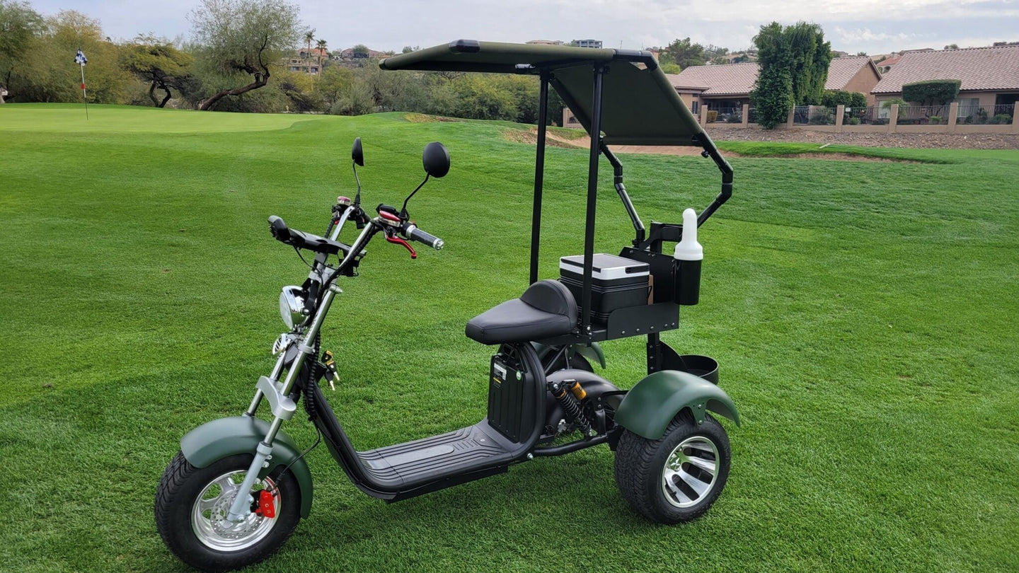 14 STX - FAT TIRE Rebel Trike Golf Scooter - EliteCore Athletics