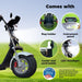 14 STX - FAT TIRE Rebel Trike Golf Scooter - EliteCore Athletics