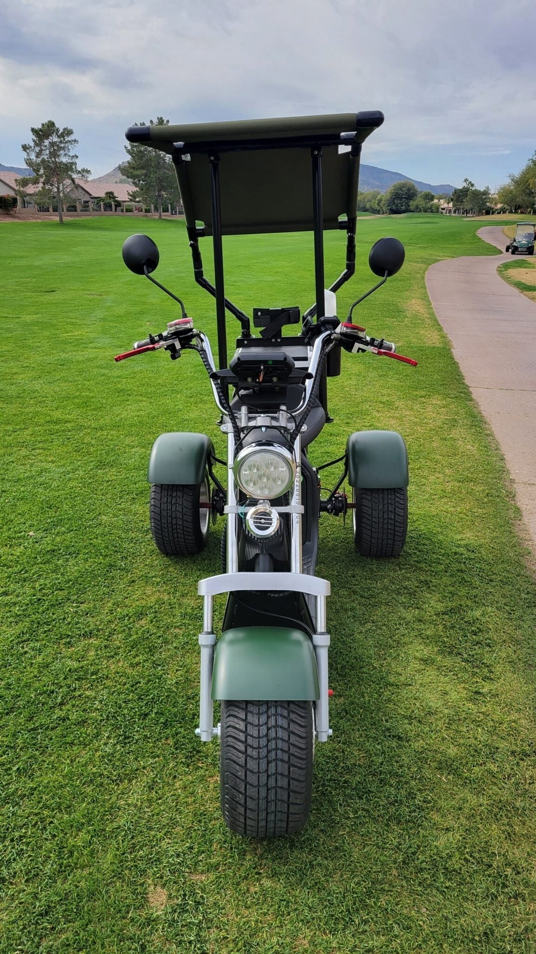 14 STX - FAT TIRE Rebel Trike Golf Scooter - EliteCore Athletics