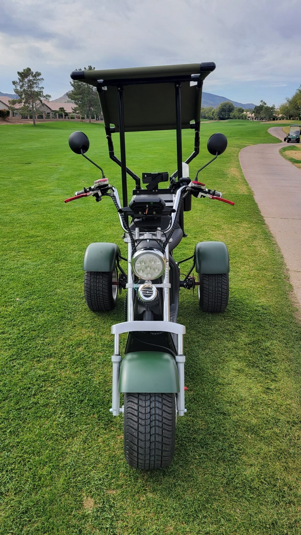 14 STX - FAT TIRE Rebel Trike Golf Scooter - EliteCore Athletics