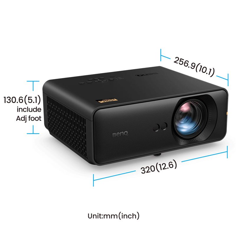 BenQ AH500ST 4000 Lumen Short Throw 1080P Laser Golf Simulator Projector - EliteCore Athletics