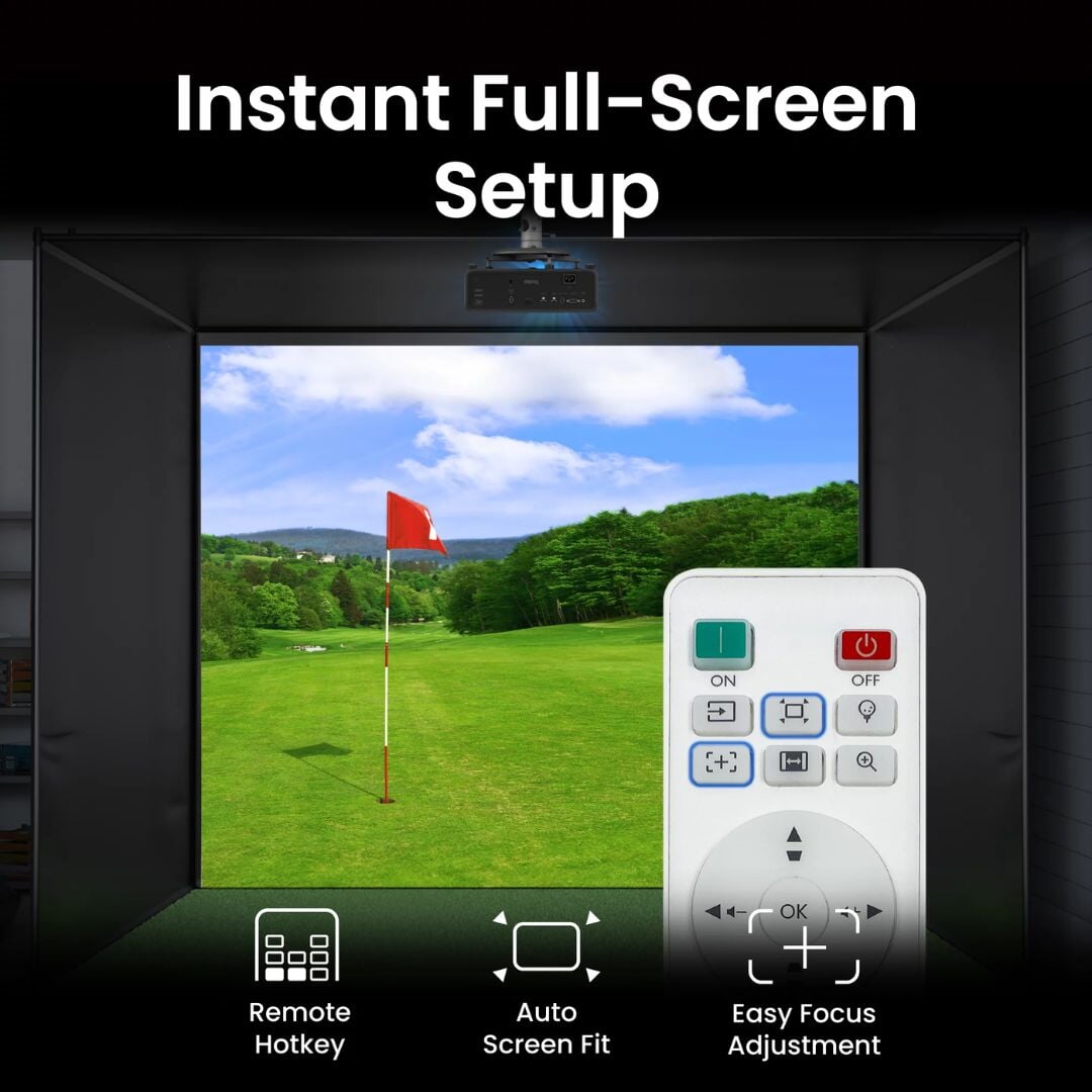BenQ AH700ST Golf Simulator Projector SKU AH700ST - EliteCore Athletics