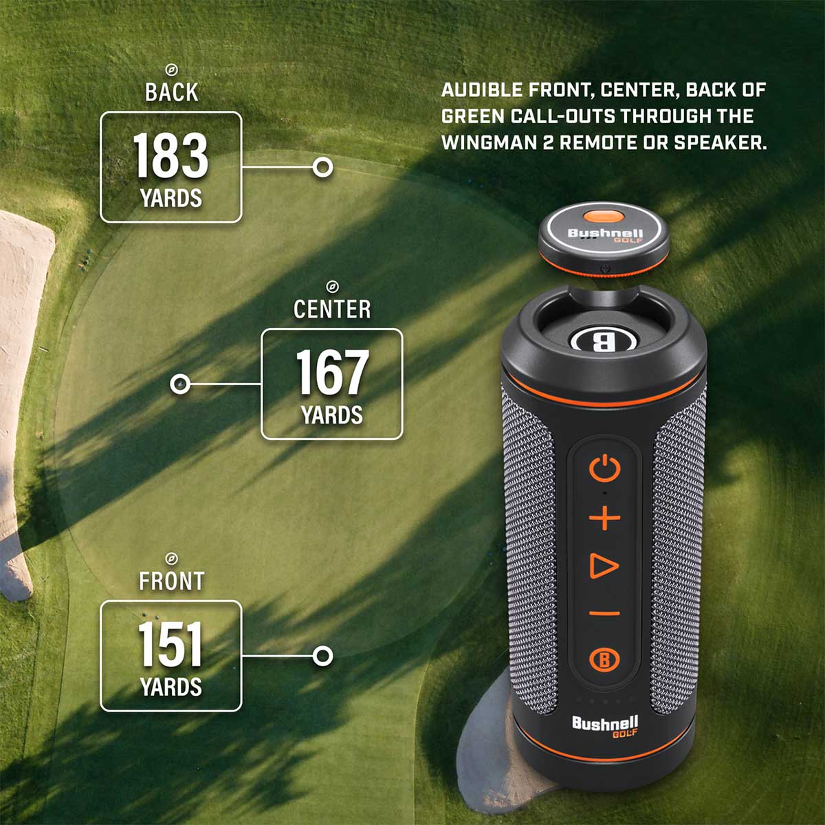 Bushnell Wingman 2 Golf GPS Speaker - EliteCore Athletics