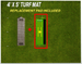 Divot Board Turf Mat 4×5 — Mat Only - EliteCore Athletics
