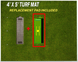 Divot Board Turf Mat 4×5 — Mat Only - EliteCore Athletics