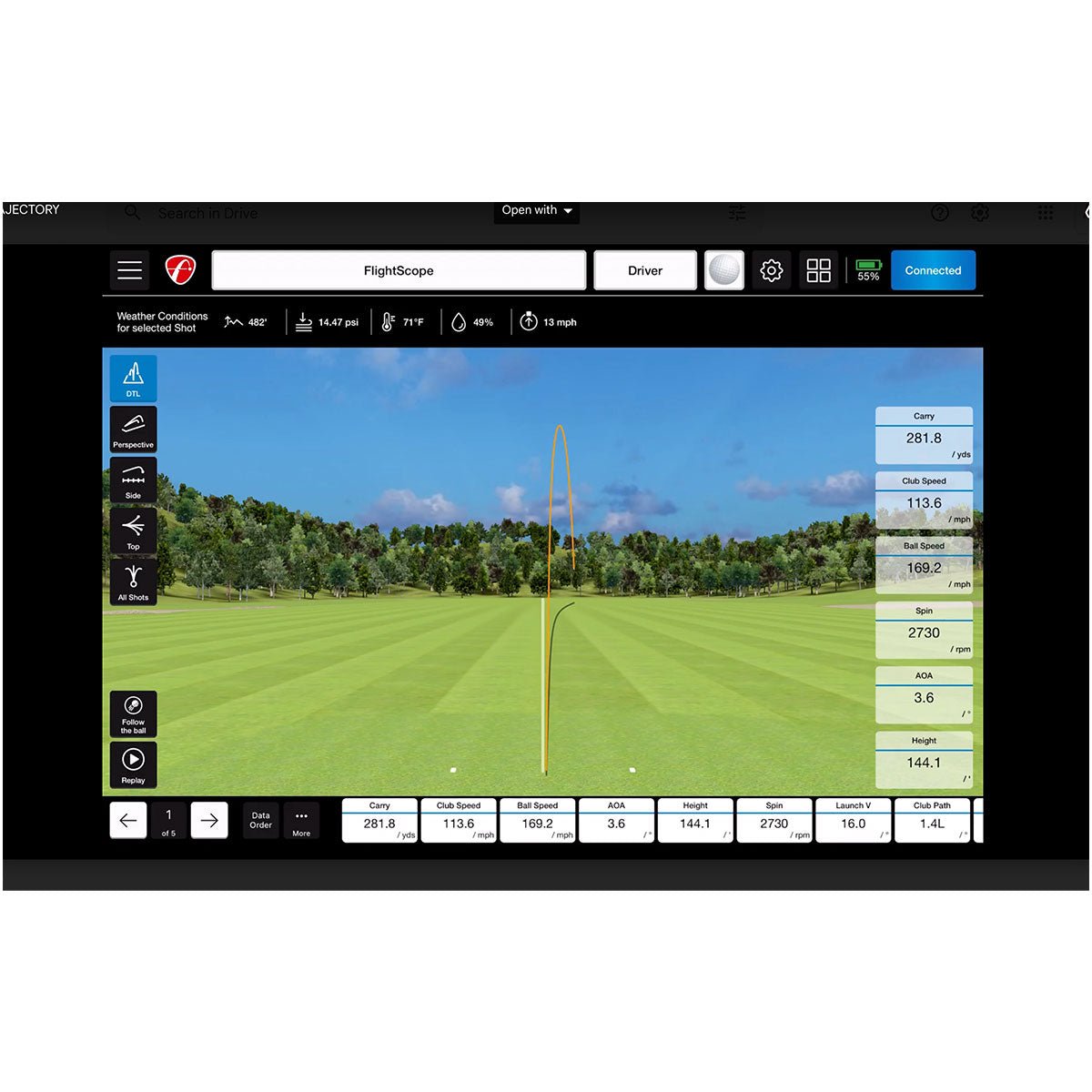 FlightScope Face Impact Location Upgrade (Software Only) SKU PBS3667 - EliteCore Athletics