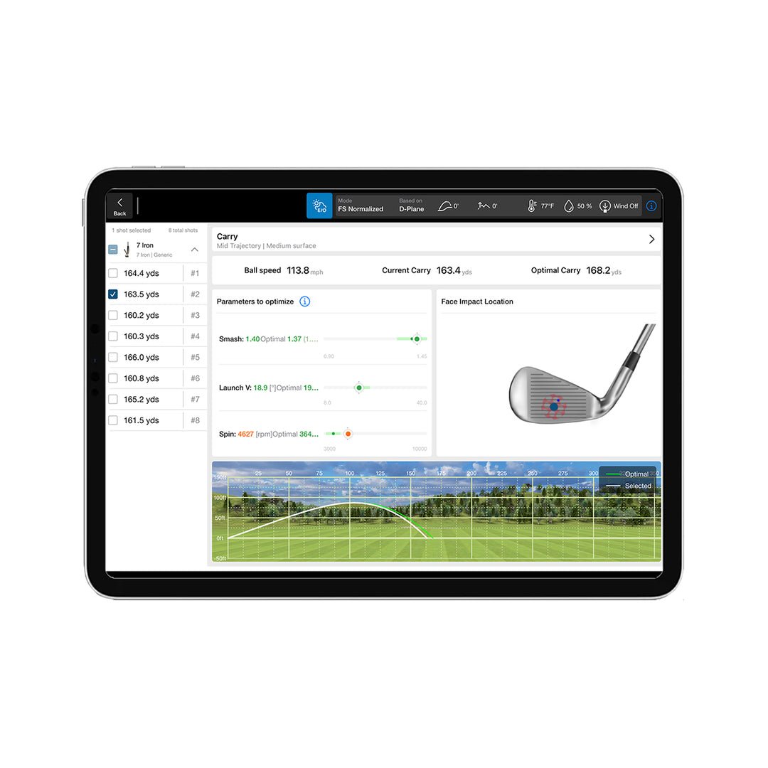 FlightScope X3C Golf Simulator SKU PBS4068 - EliteCore Athletics