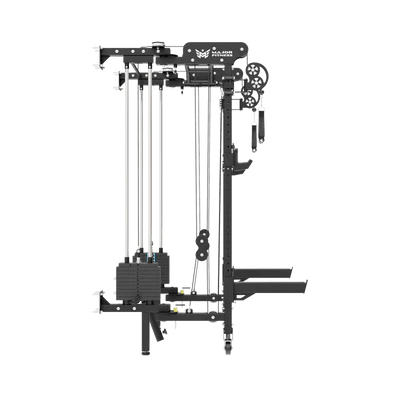 Major Fitness F35 Pro Space - Saving All - In - One Power Rack SKU F35Pro - V1 - EliteCore Athletics