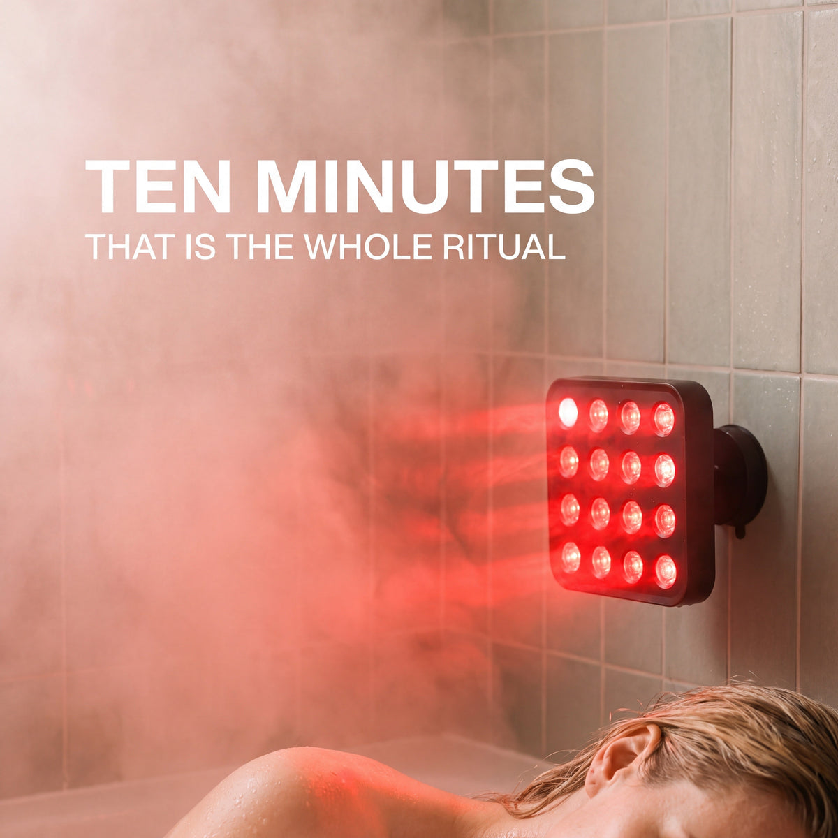 Red Light Shower Lamp - EliteCore Athletics