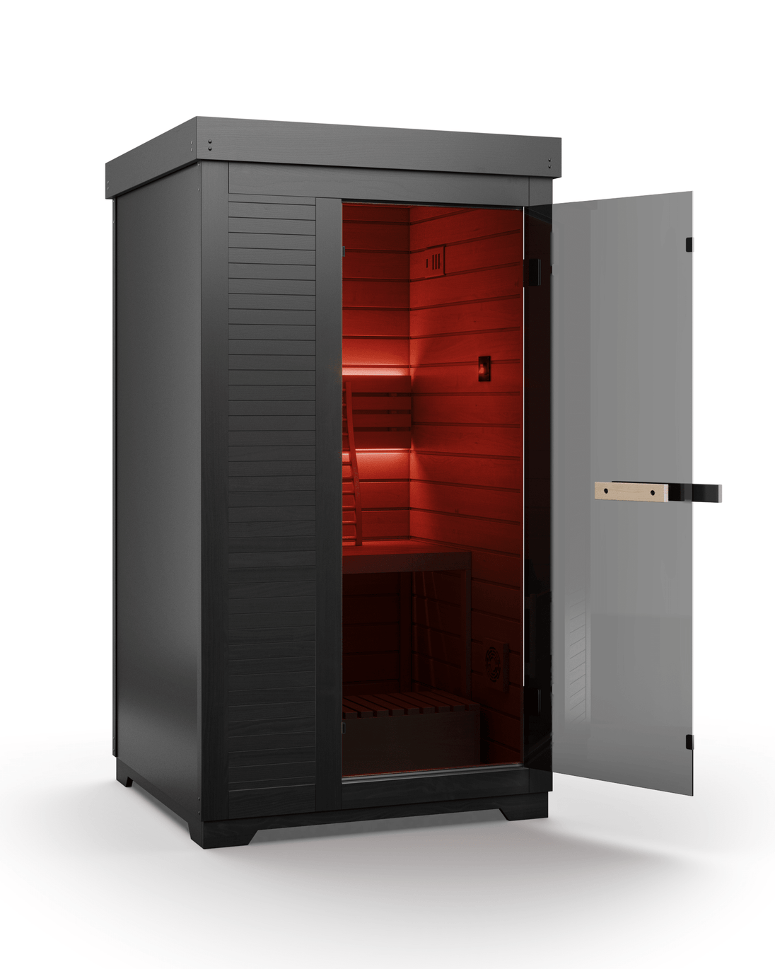 SaunaBox® Forge 1-Person: Traditional Finnish Sauna - EliteCore Athletics