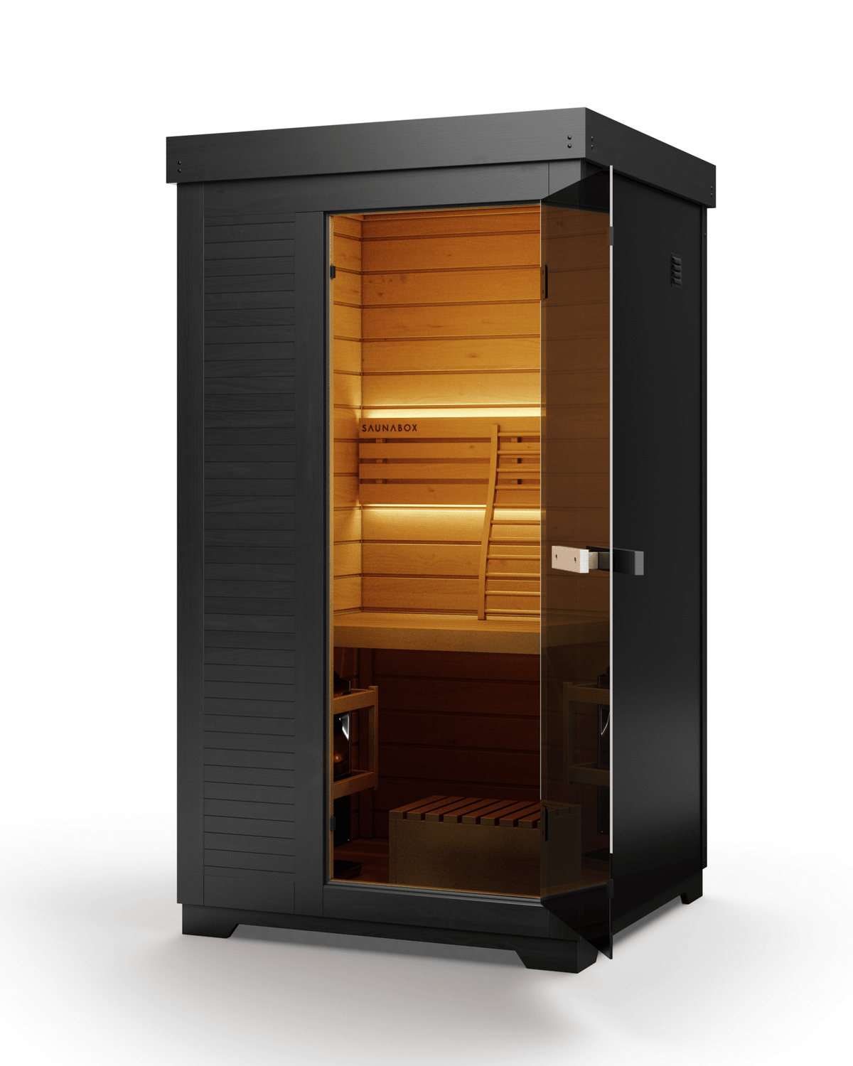 SaunaBox® Forge 1-Person: Traditional Finnish Sauna - EliteCore Athletics