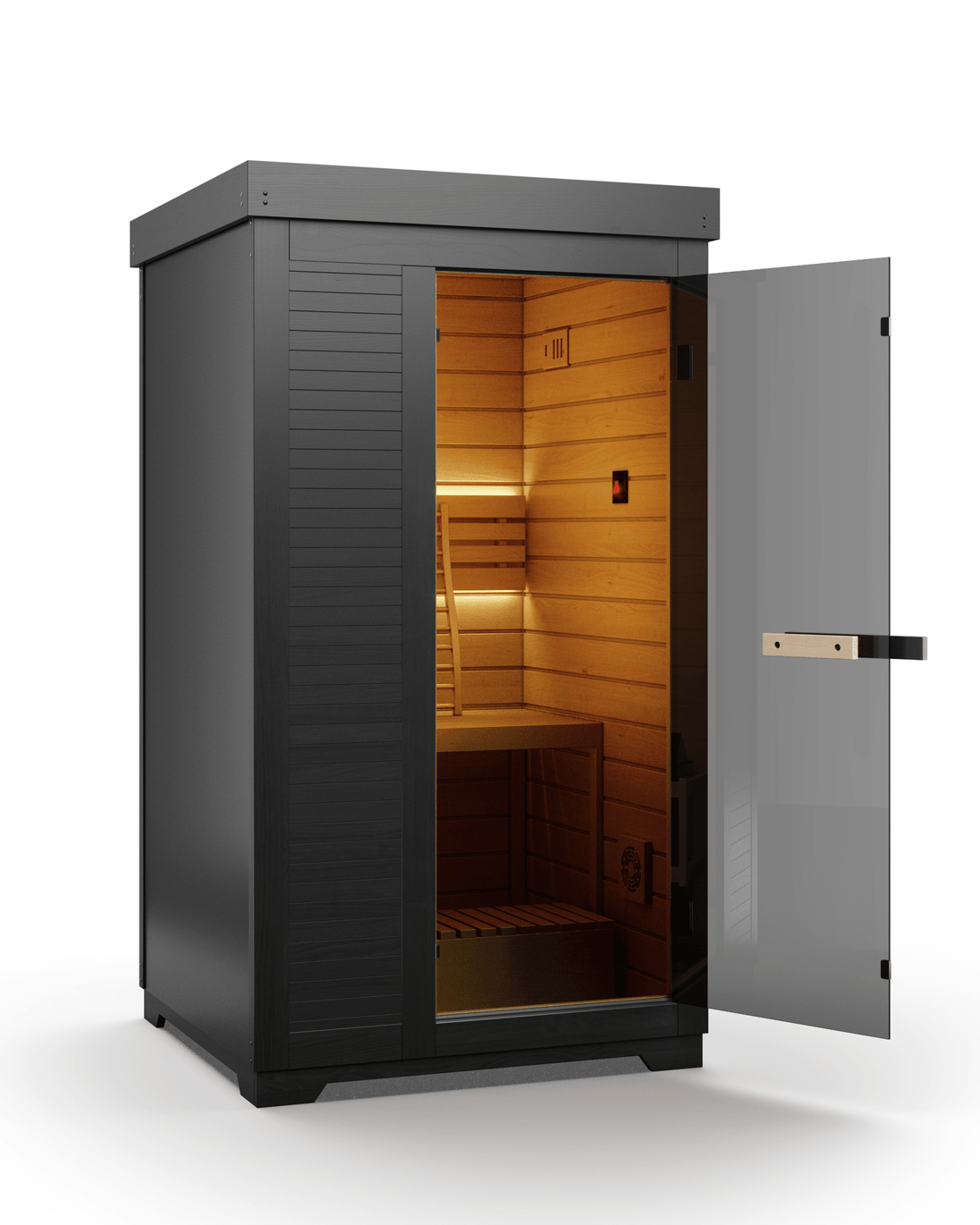 SaunaBox® Forge 1-Person: Traditional Finnish Sauna - EliteCore Athletics