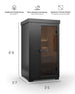 SaunaBox® Forge 1-Person: Traditional Finnish Sauna - EliteCore Athletics