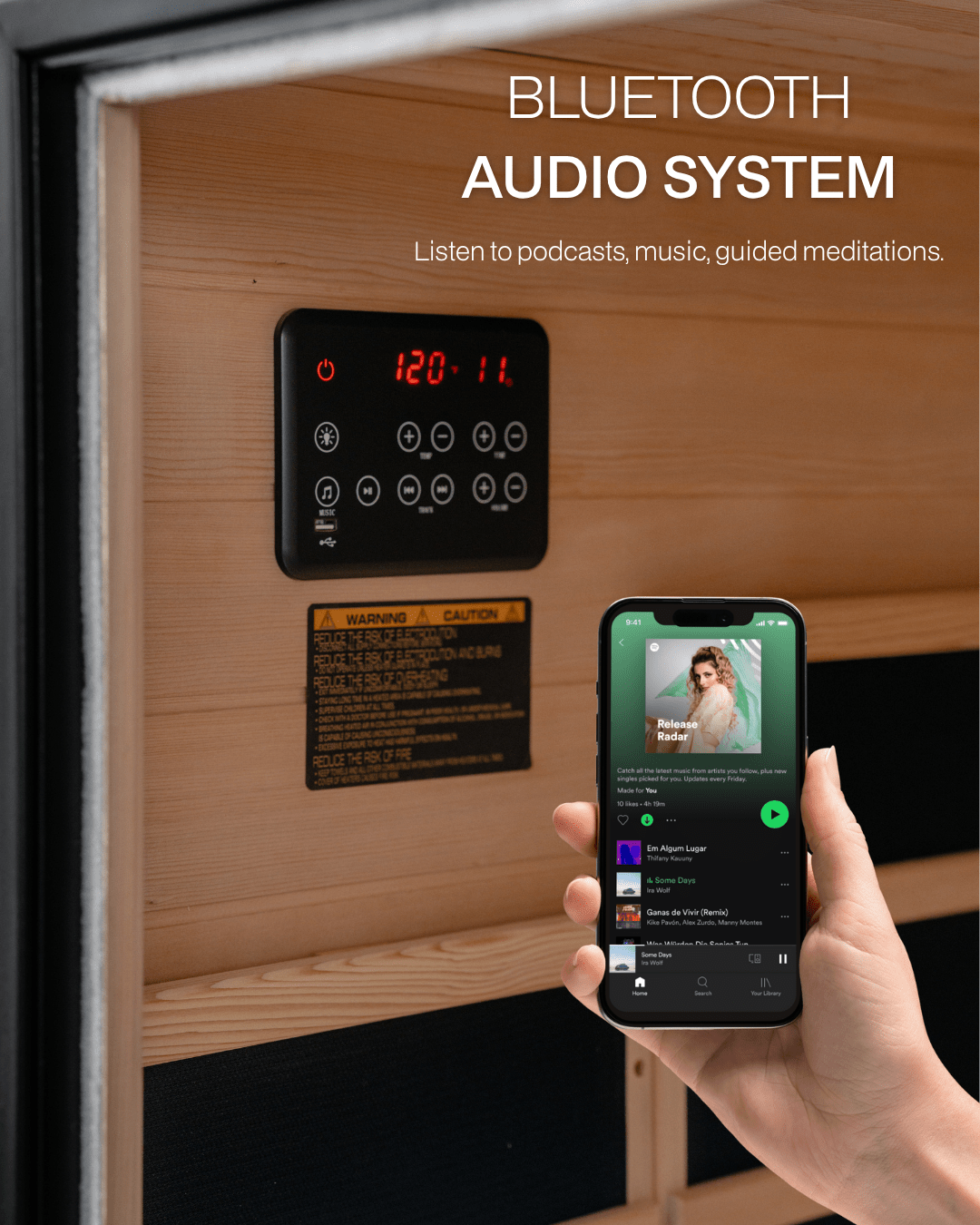 SaunaBox® Solara 2-Person: Full Spectrum Infrared Sauna - EliteCore Athletics