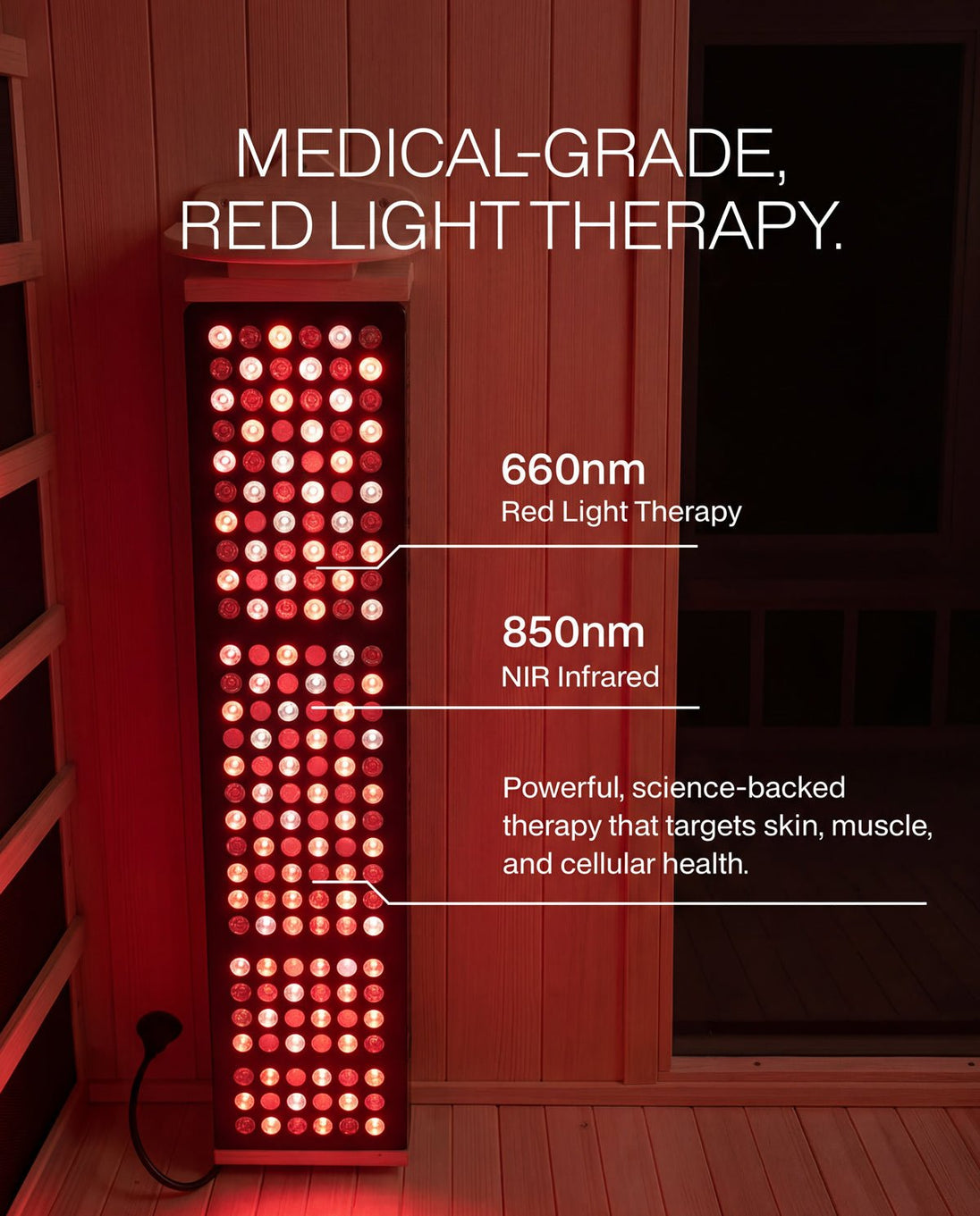 SaunaBox® Solara 2-Person: Full Spectrum Infrared Sauna - EliteCore Athletics
