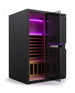 SaunaBox® Solara 2-Person: Full Spectrum Infrared Sauna - EliteCore Athletics