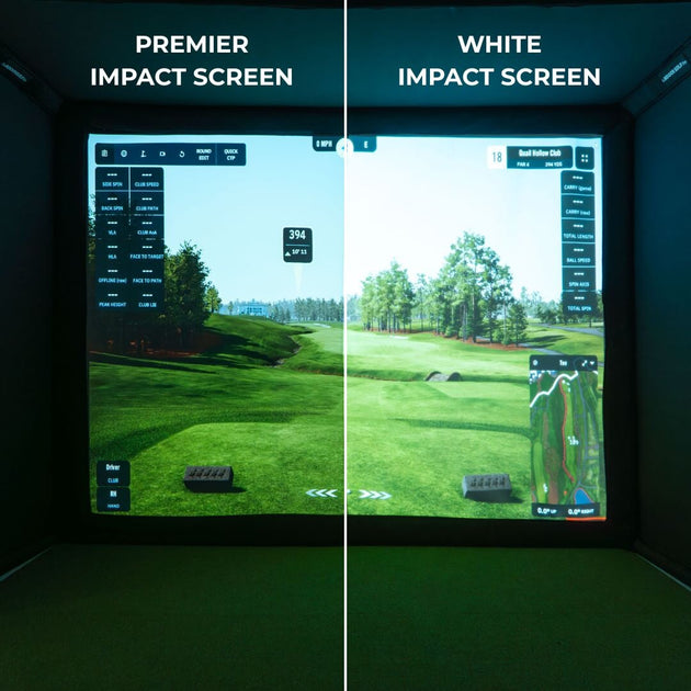 SIGPRO™ Premier Golf Simulator Impact Screen - EliteCore Athletics