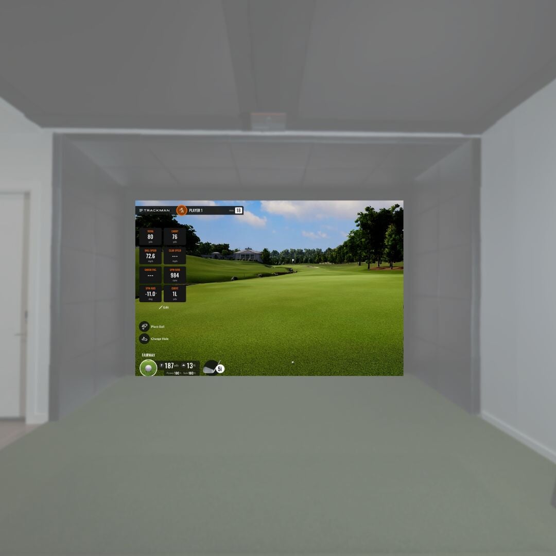 SIGPRO™ Premier Golf Simulator Impact Screen - EliteCore Athletics