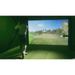 SimBooth 1 Half Wall Golf Simulator Enclosure - EliteCore Athletics