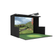 SimBooth Kit 1 Golf Simulator Enclosure Kit - EliteCore Athletics