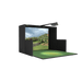 SimBooth Kit 1 Golf Simulator Enclosure Kit - EliteCore Athletics
