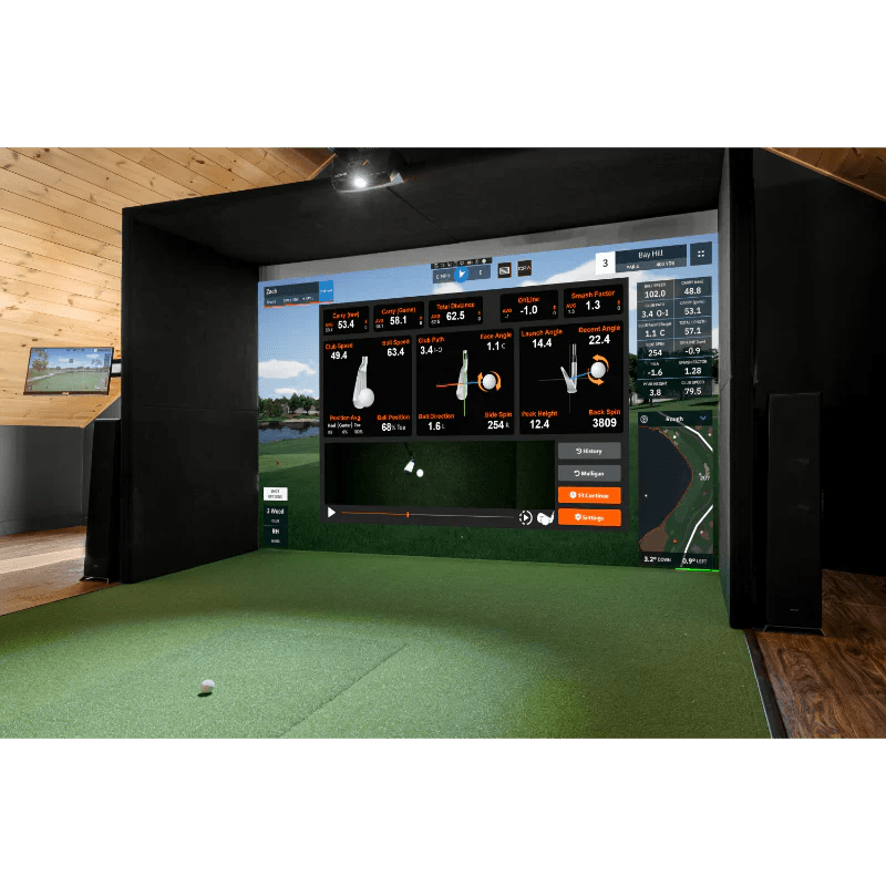 SimBooth Kit 1 Golf Simulator Enclosure Kit - EliteCore Athletics