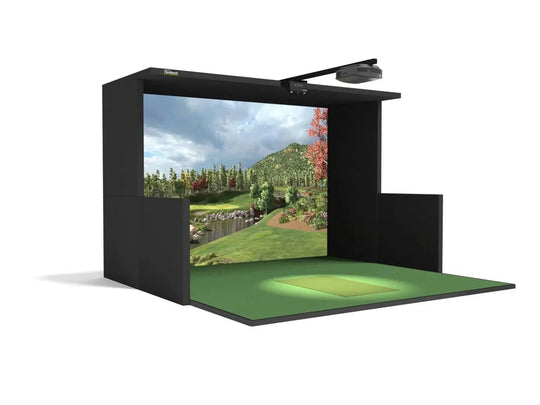 SimBooth Kit 2 Golf Simulator Enclosure - EliteCore Athletics