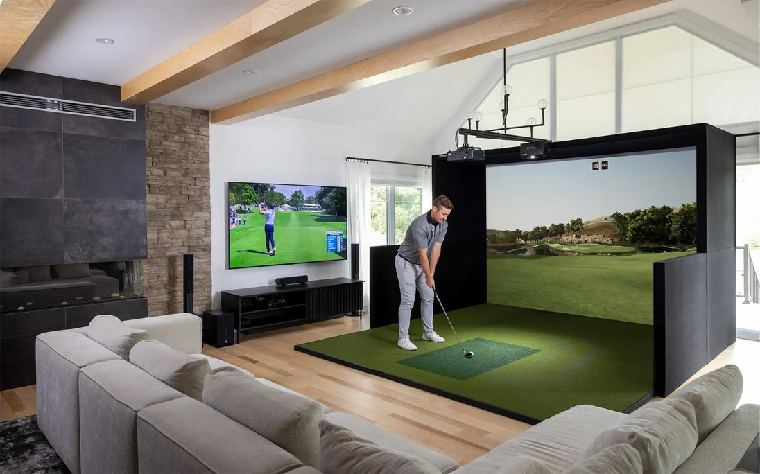 SimBooth Kit 2 Golf Simulator Enclosure - EliteCore Athletics