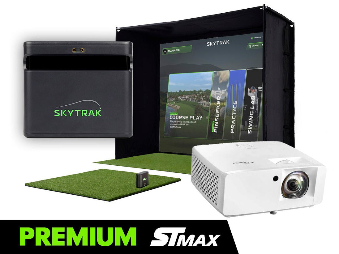 SKYTRAK™ ST MAX Golf Simulator | Premium Studio Package SKU 2477001 - EliteCore Athletics