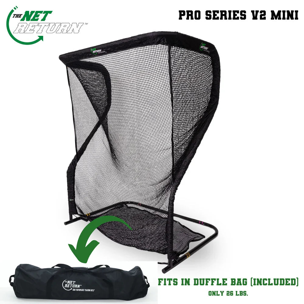 The Net Return Mini Pro Series V2 Golf Net SKU 850020747016 - EliteCore Athletics