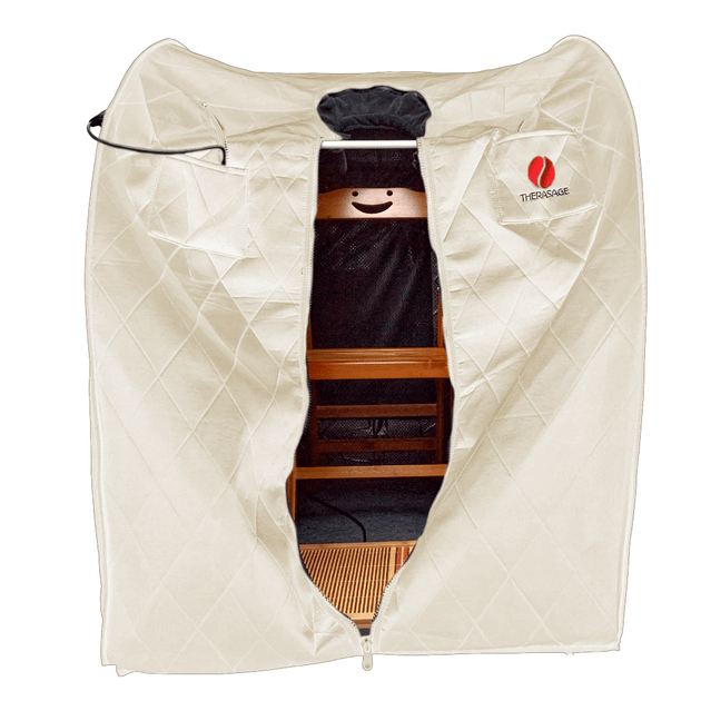 Thera360 Plus Portable Infrared Sauna – White - EliteCore Athletics