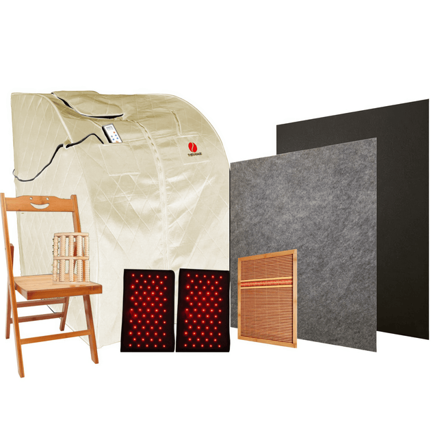 Thera360 Plus Portable Infrared Sauna – White - EliteCore Athletics