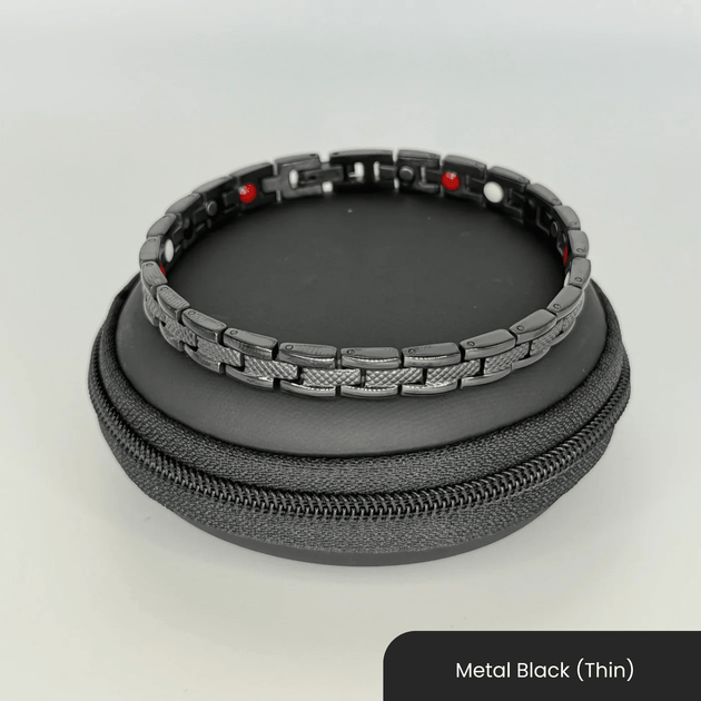 Therasage Bio Bands Metal Infrared Negative Ion Bracelet - EliteCore Athletics