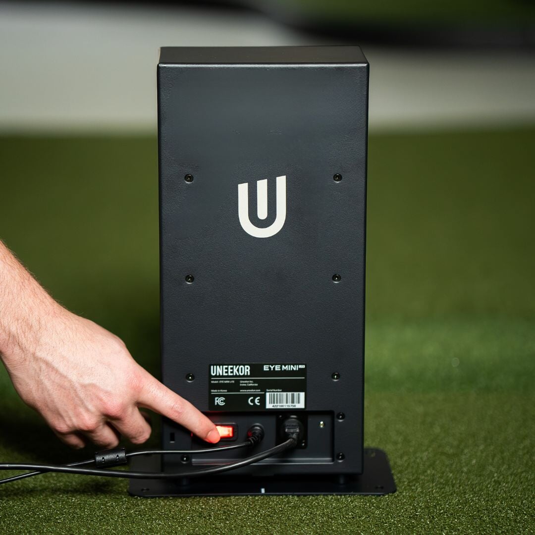 Uneekor EYE MINI Lite Launch Monitor SKU EYM - SNS - LITE - BLACK - EliteCore Athletics